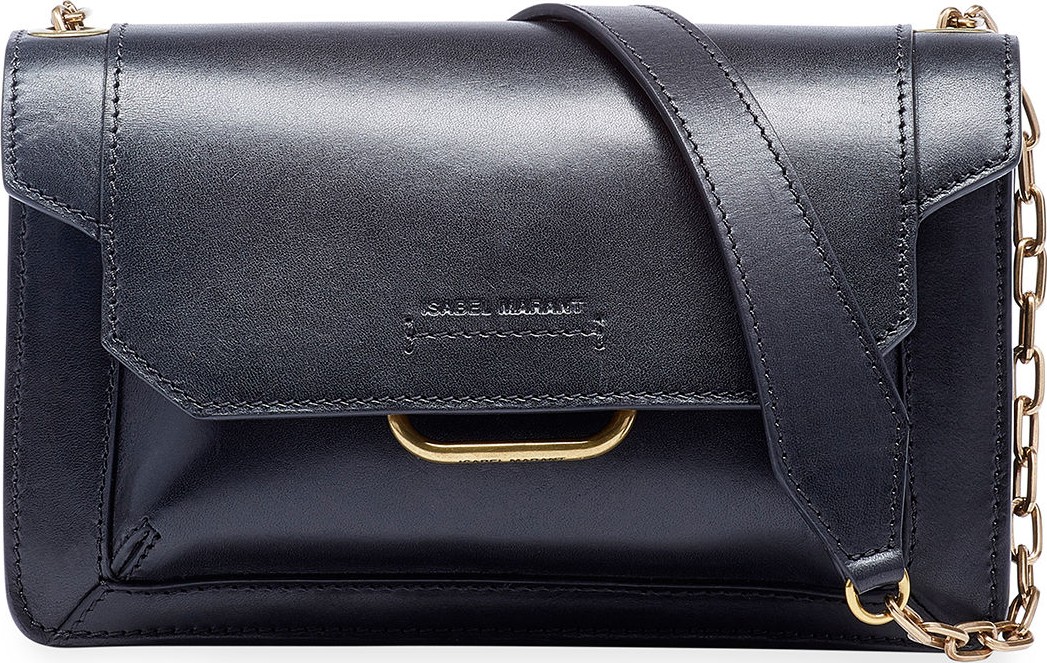 Isabel Marant Skamy Leather Crossbody Bag