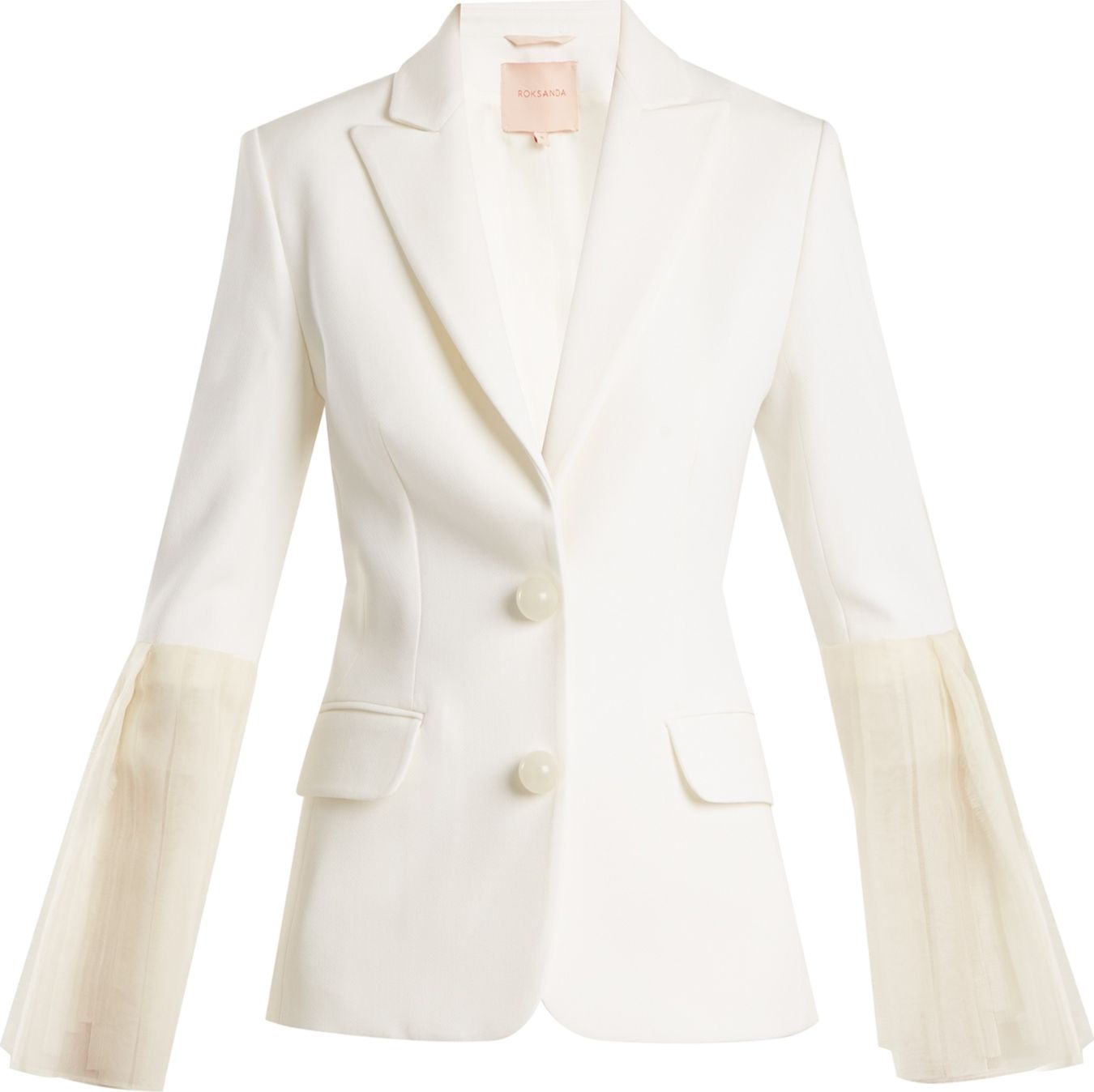 Roksanda Alden silk-blend crepe blazer