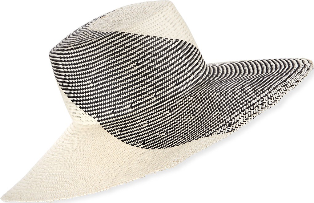 Eugenia Kim Annabelle Two-Tone Graphic Sun Hat