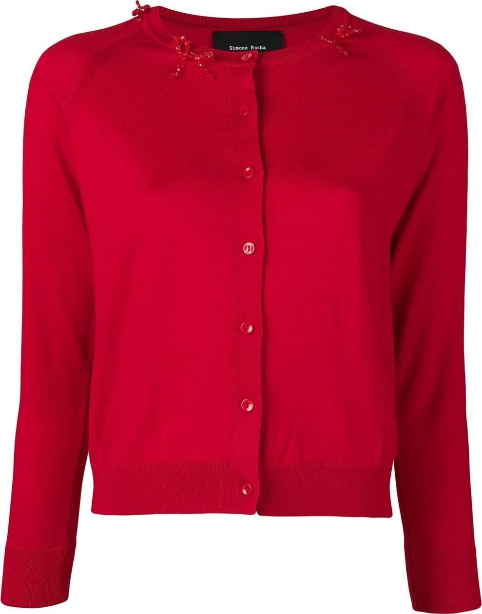 Simone Rocha beaded bow cardigan