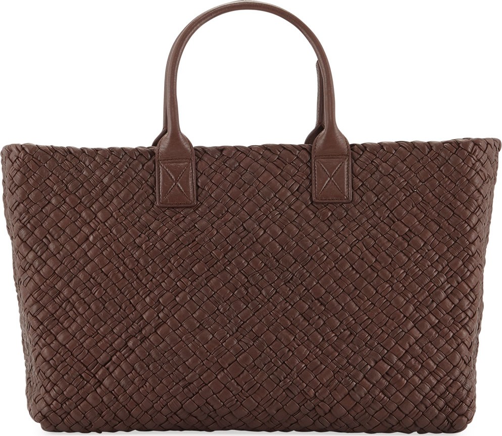 Bottega Veneta Cabat Memory Leather Tote Bag