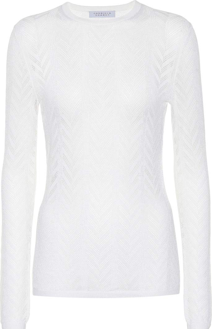 Gabriela Hearst Julia cashmere and silk sweater