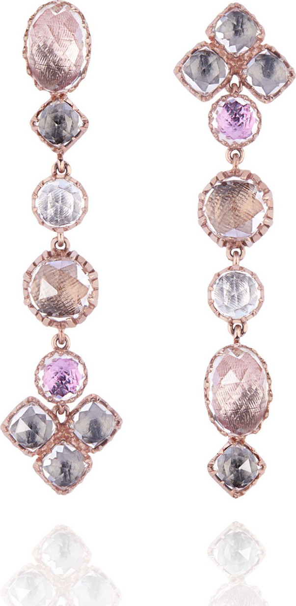 Larkspur & Hawk Sadie Shoulder Duster Earrings, Cosmos