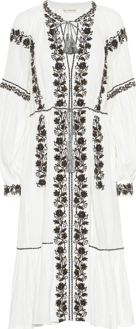 Ulla Johnson Vanita embroidered cotton dress