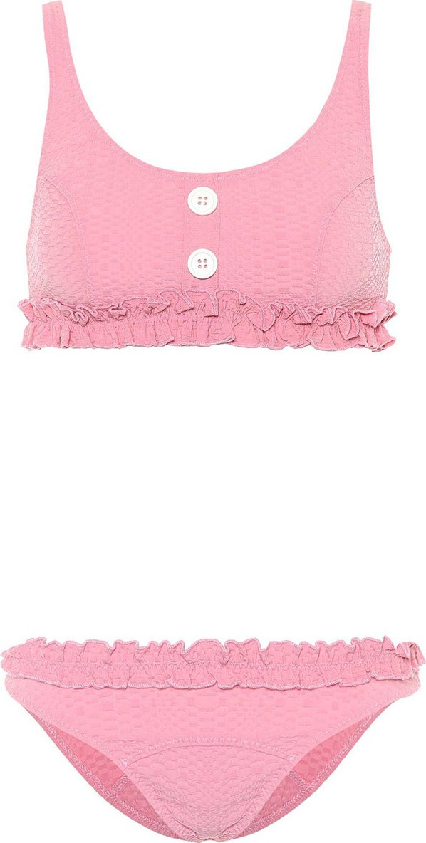 Lisa Marie Fernandez Colby Ruffled Bikini