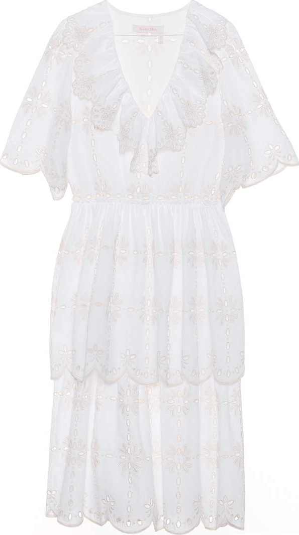 See By Chloé Embroidered cotton dress