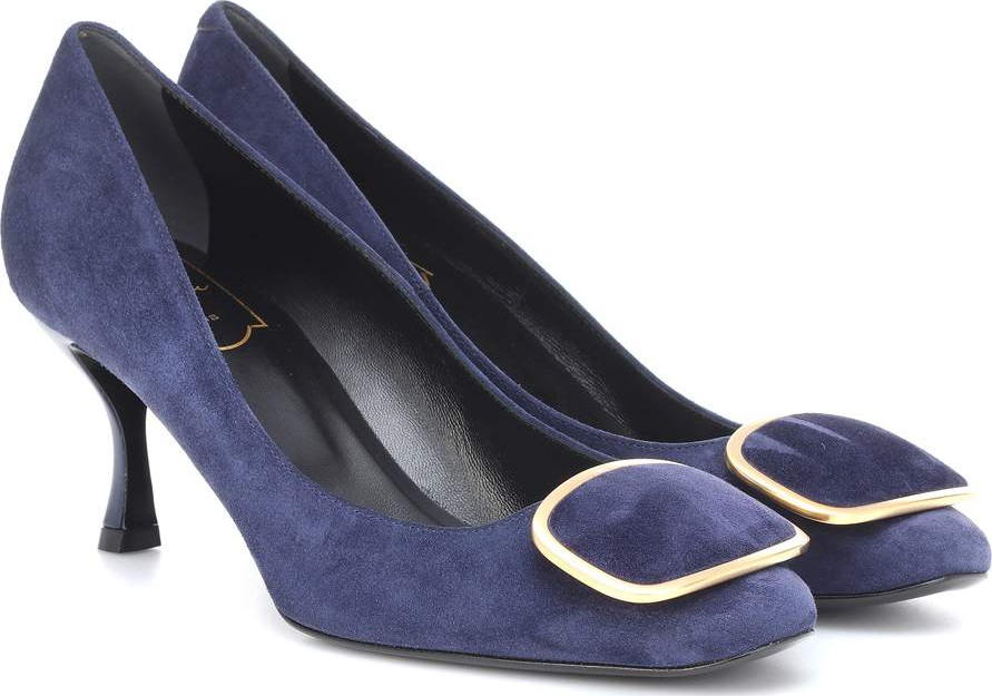 Roger Vivier Vertigo suede pumps