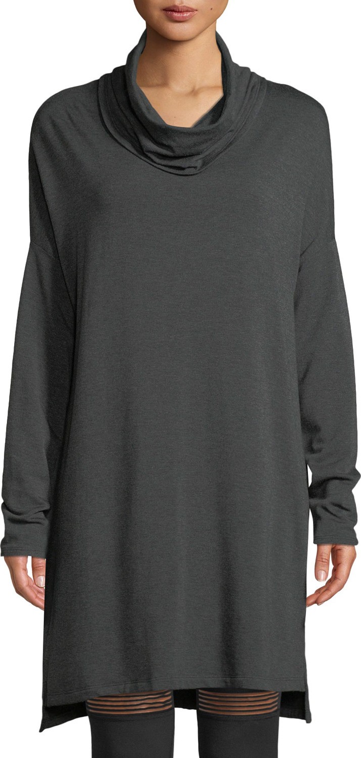 Beyond Yoga Cowl-Neck Long-Sleeve Sweater Dress