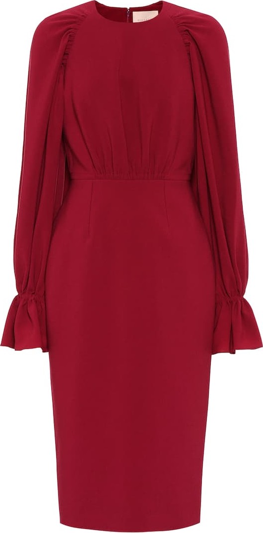 Roksanda Crêpe midi dress