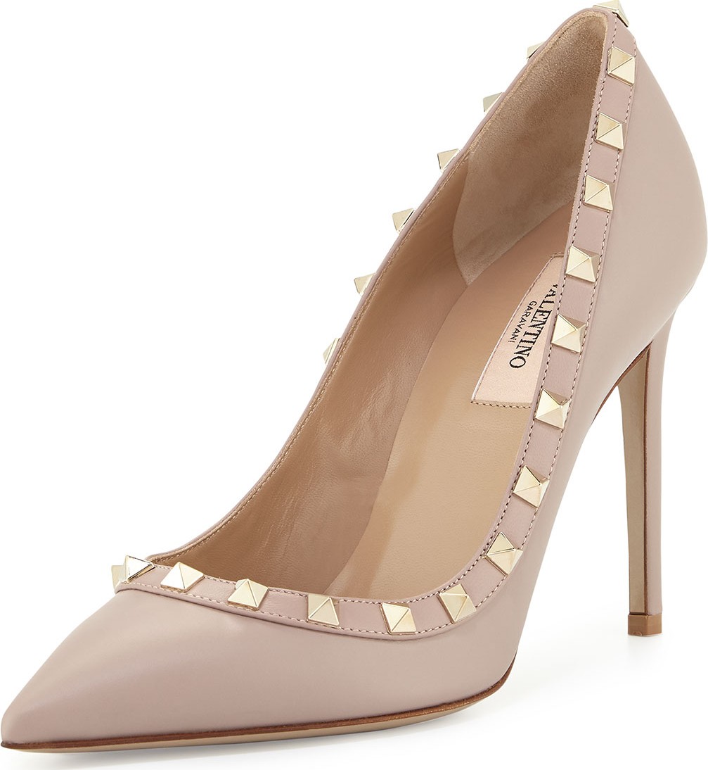 Valentino Rockstud Leather 100mm Pump