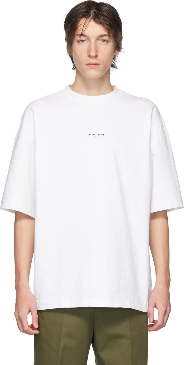 Acne Studios White Extorr T-Shirt