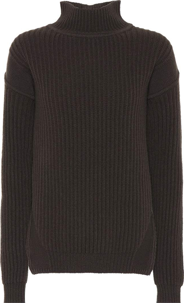 Rick Owens Ribbed wool turtleneck sweater