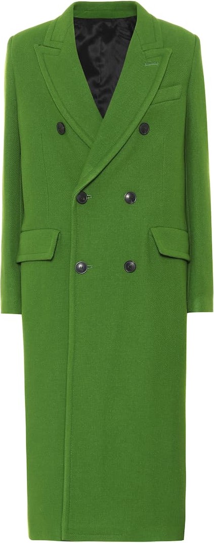 AMI Wool-blend coat