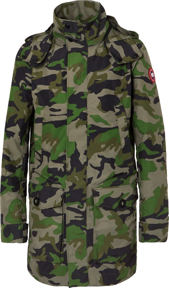 Canada Goose Crew Camouflage-Print Shell Jacket