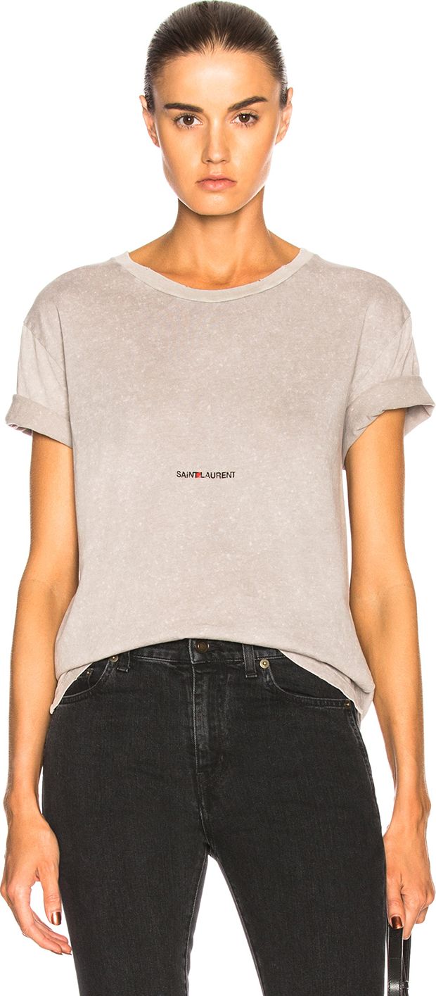 Saint Laurent Small Logo Tee