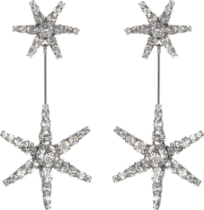 Jennifer Behr Starburst crystal earrings