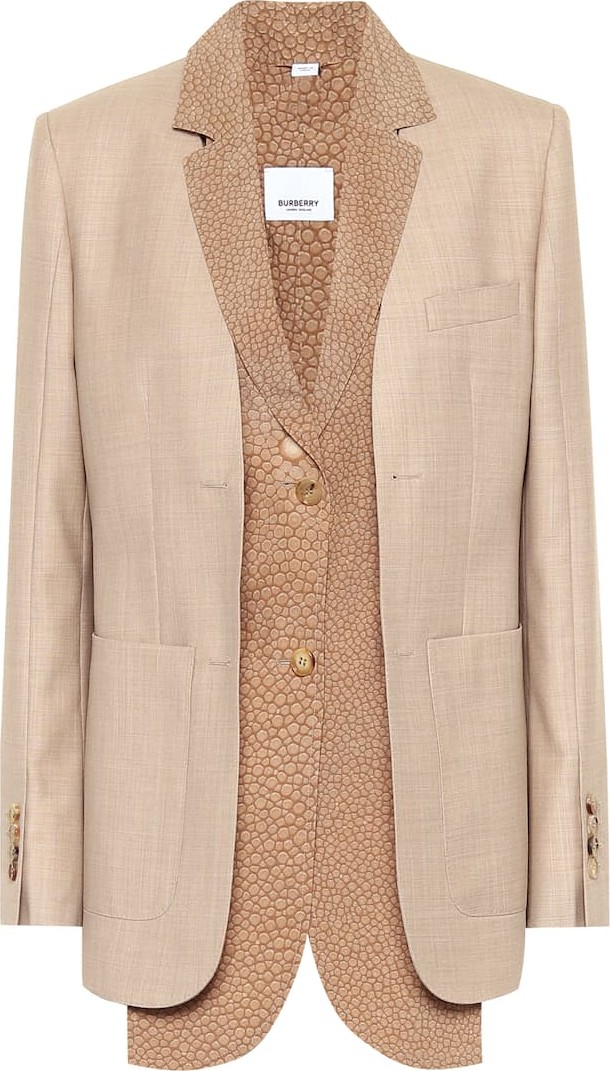 Burberry London England Wool blazer