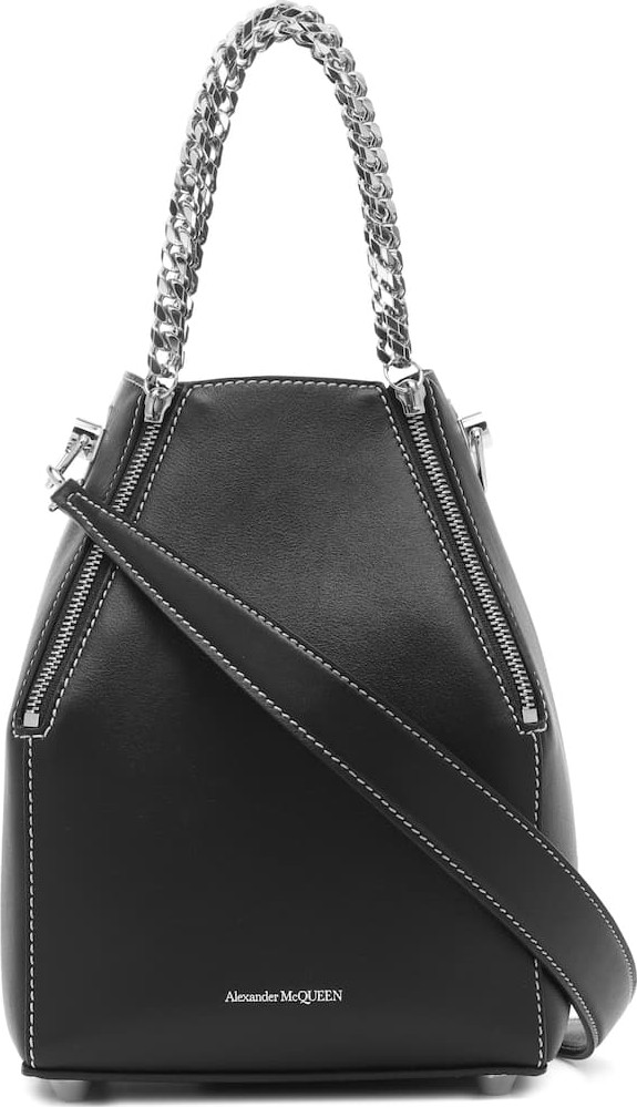 Alexander McQueen Heraldic Medium leather shoulder bag