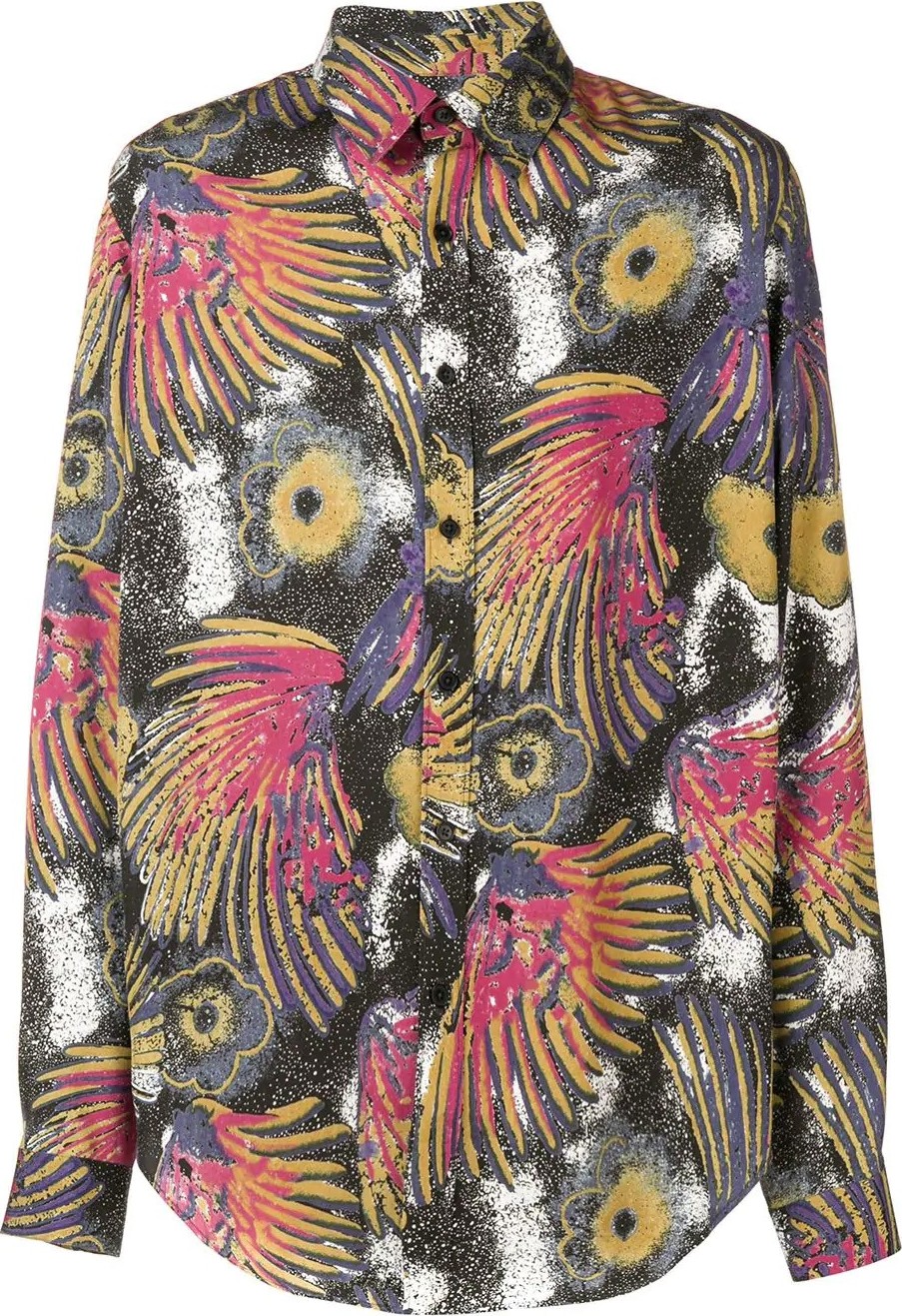 Martine Rose printed button shirt