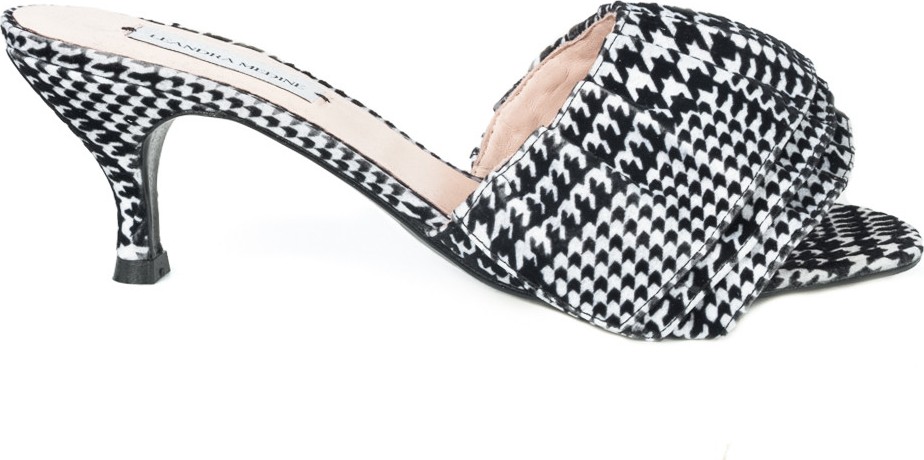Leandra Medine ruffle mule