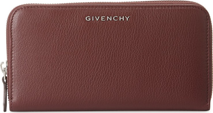 Givenchy Pandora Zip-Around Wallet, Deep Red