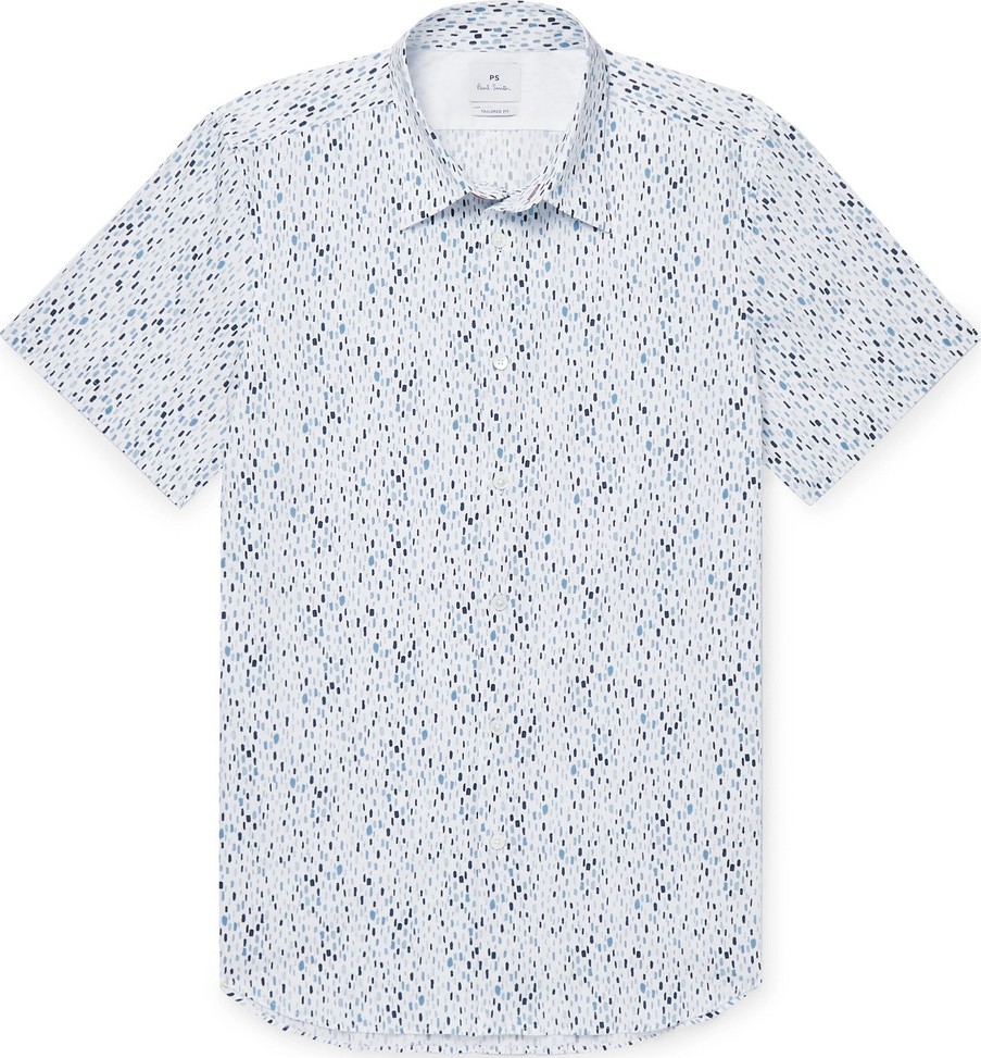 Ps By Paul Smith Slim-Fit Printed Cotton-Blend Shirt