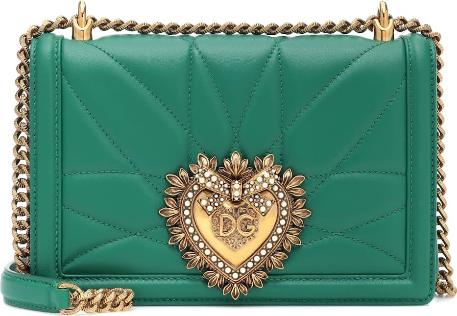 Dolce & Gabbana Devotion Medium leather shoulder bag