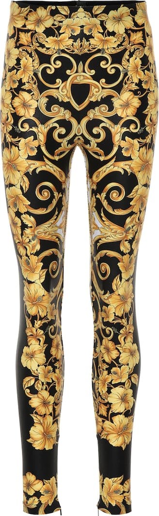 Versace Printed leggings