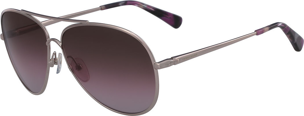 Longchamp Classic Aviator Metal Sunglasses