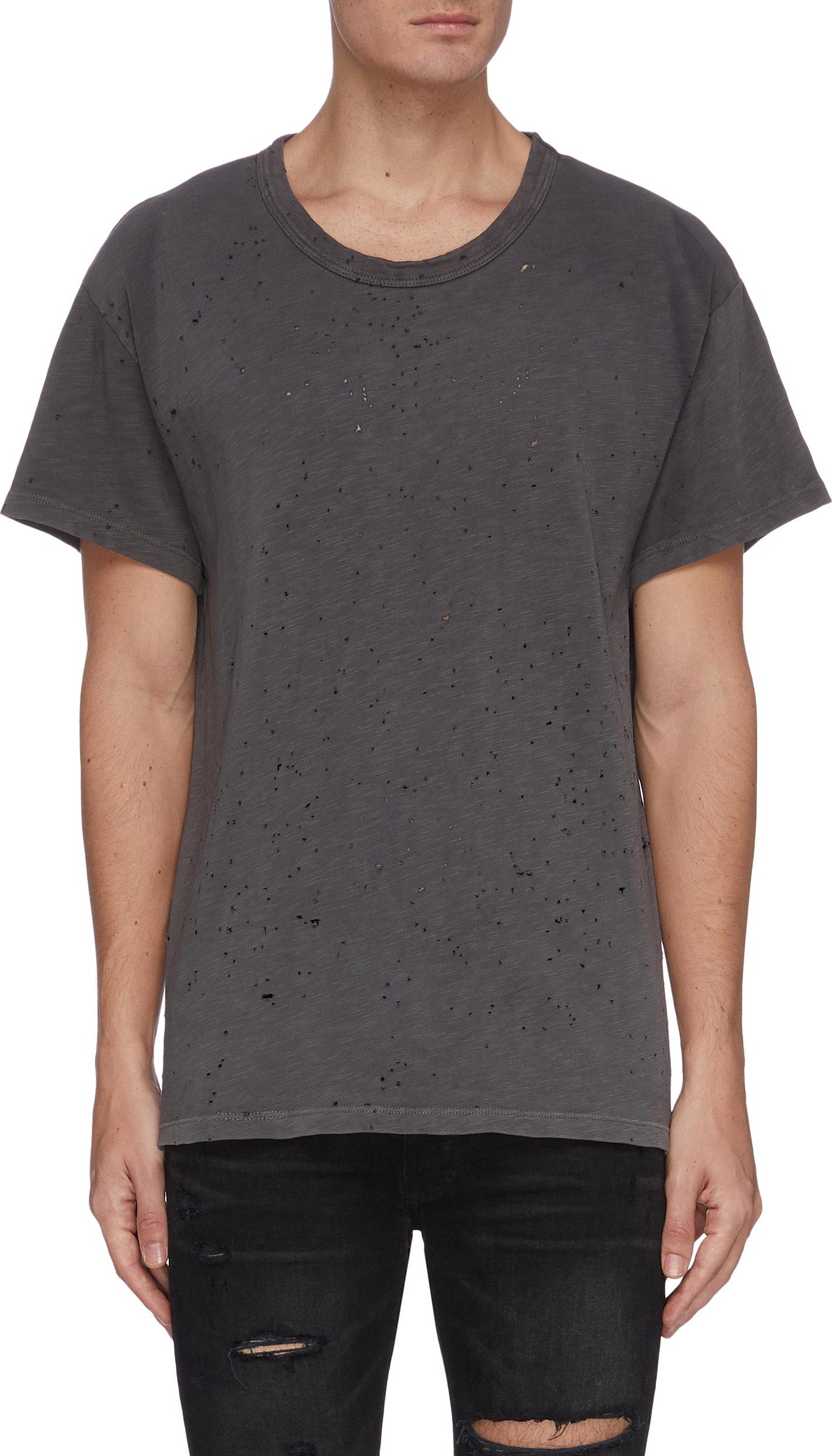 Amiri Shotgun perforated T-shirt