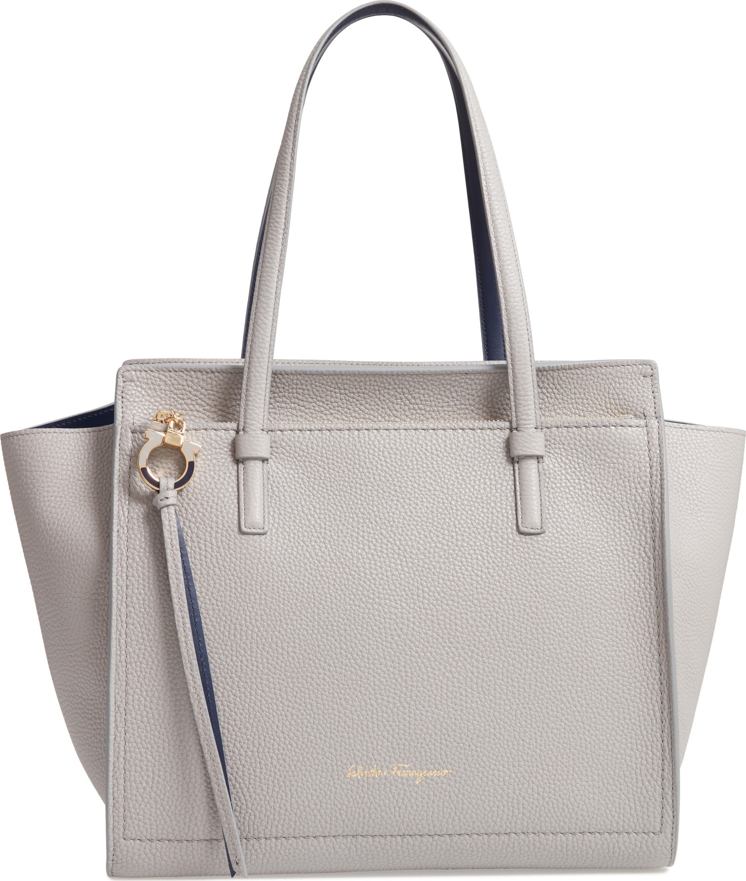 Salvatore Ferragamo Medium Amy Leather Tote