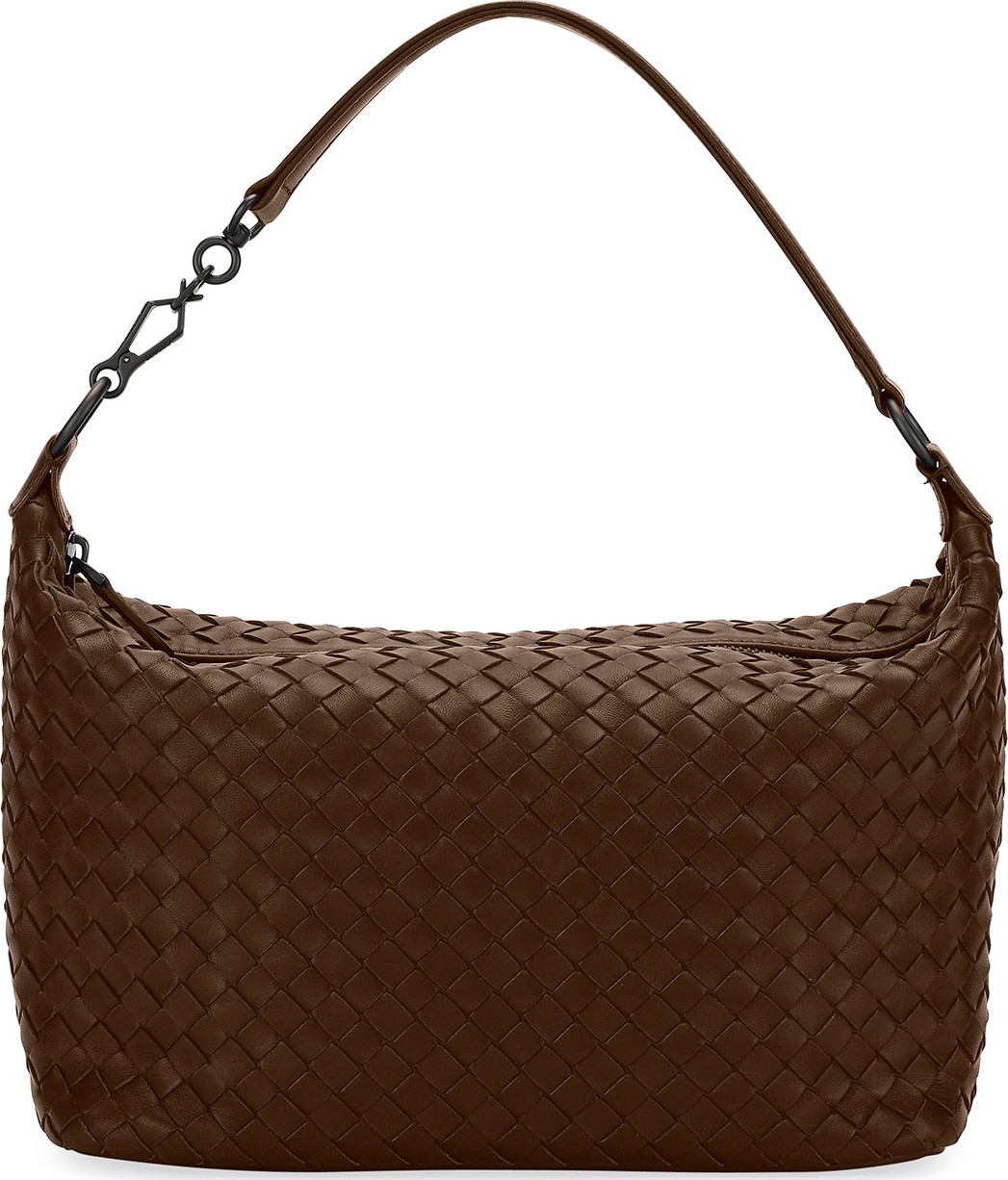 Bottega Veneta Small East-West Zip Hobo Bag