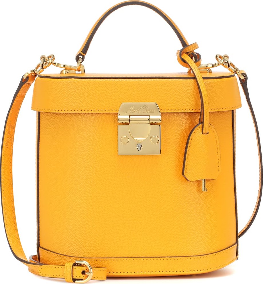 Mark Cross Benchley leather shoulder bag