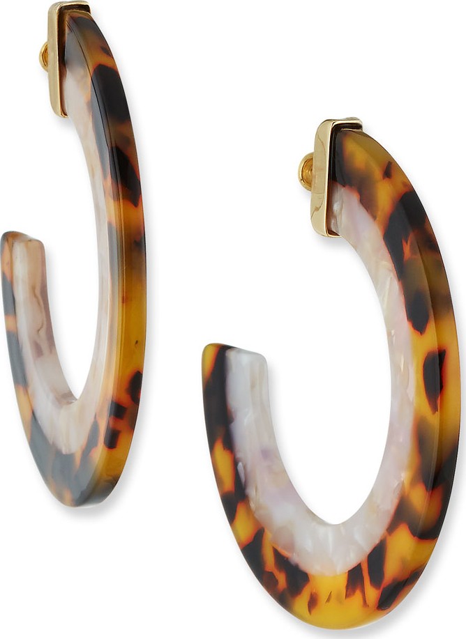 BAUBLEBAR Deisy Resin Hoop Earrings