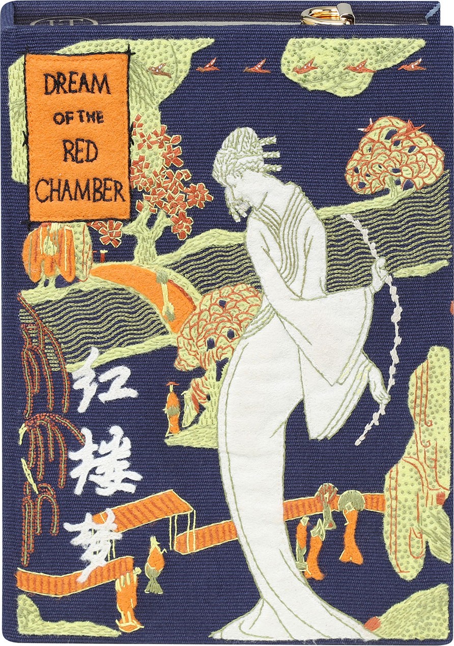 Olympia Le-Tan Red Chamber Box Crossbody Bag