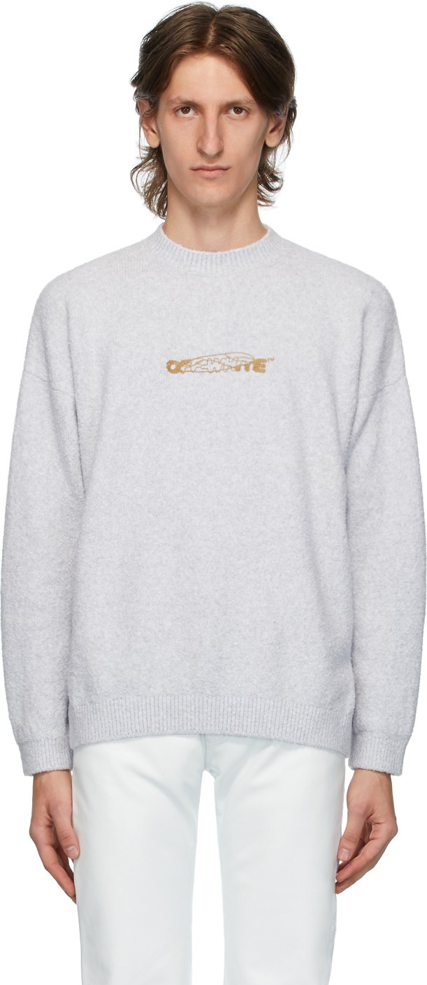 Off White Off-White Barrel Worker Sweater