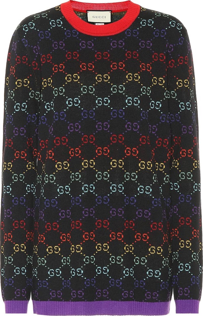 Gucci GG wool jacquard sweater