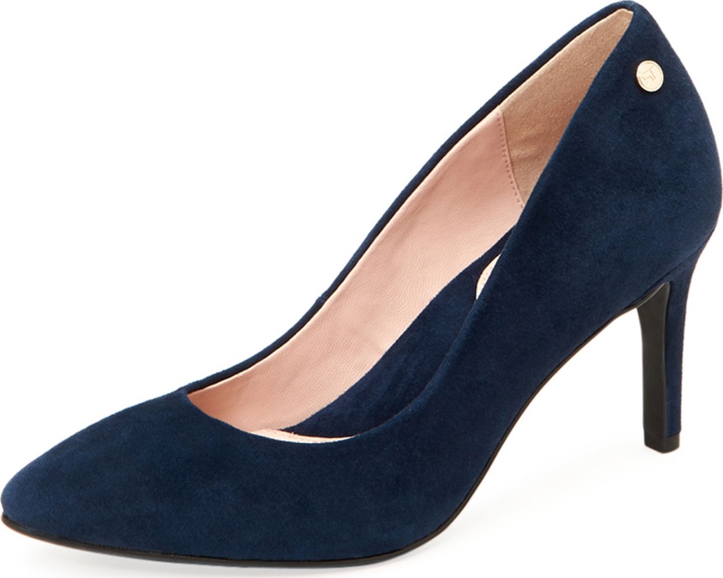 Taryn Rose Tamara Suede Pumps