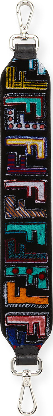 Fendi Embroidered F Strap for Handbag