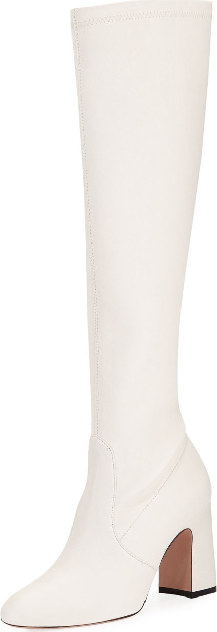Stuart Weitzman Milla Leather Knee Boots
