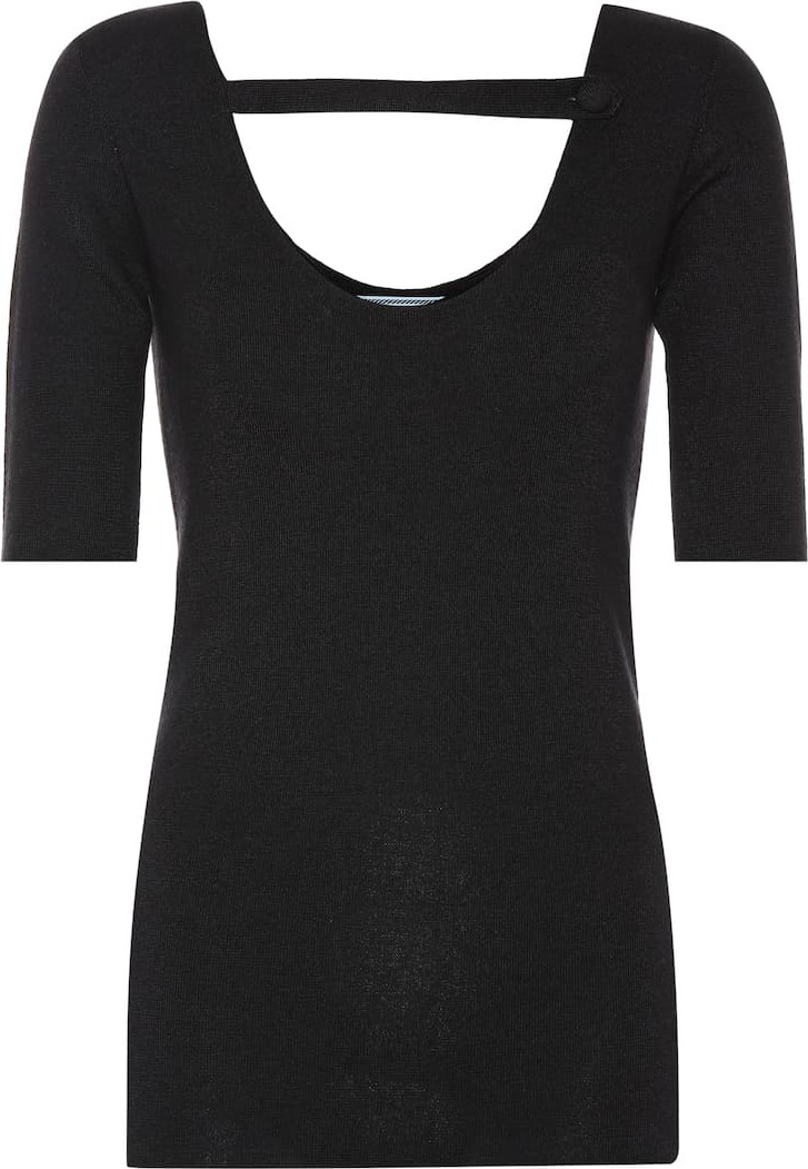 Prada Cashmere and silk top