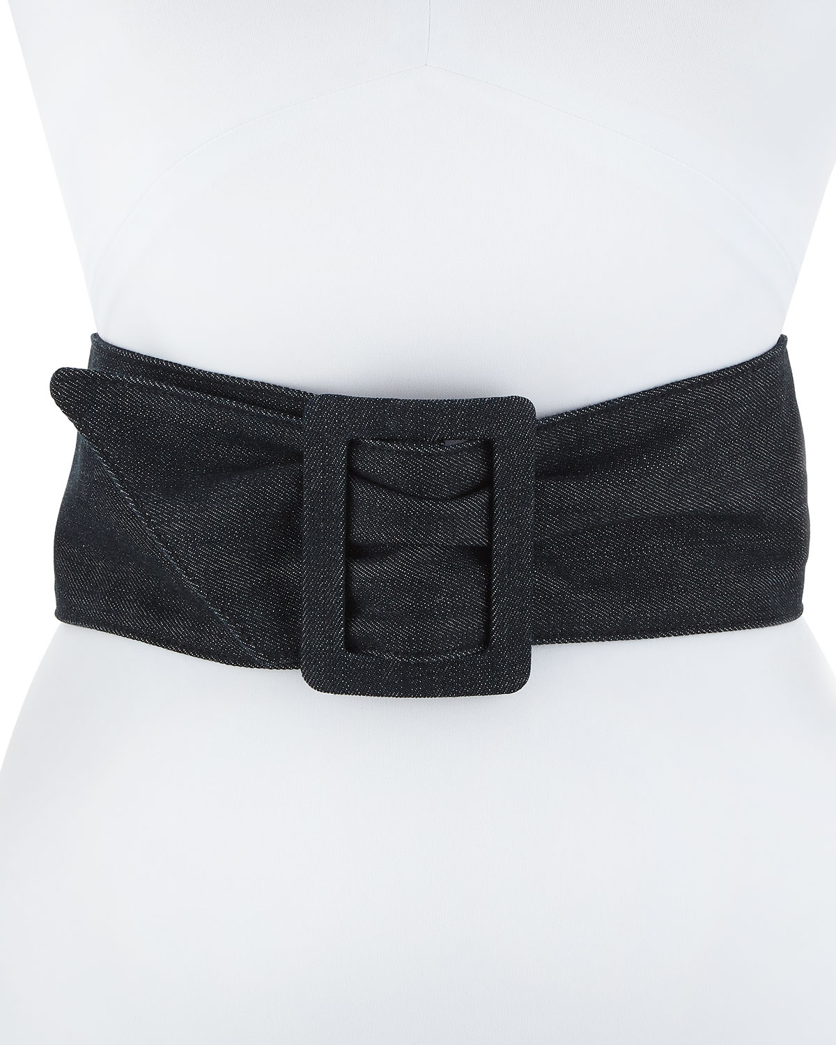 Deborah Drattell Lisea Denim Corset Belt
