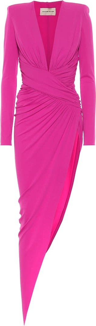 Alexandre Vauthier Asymmetric stretch-jersey gown