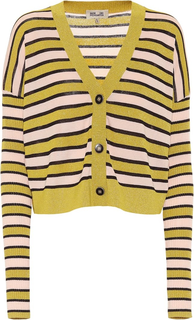 Baum und Pferdgarten Cookie striped cardigan