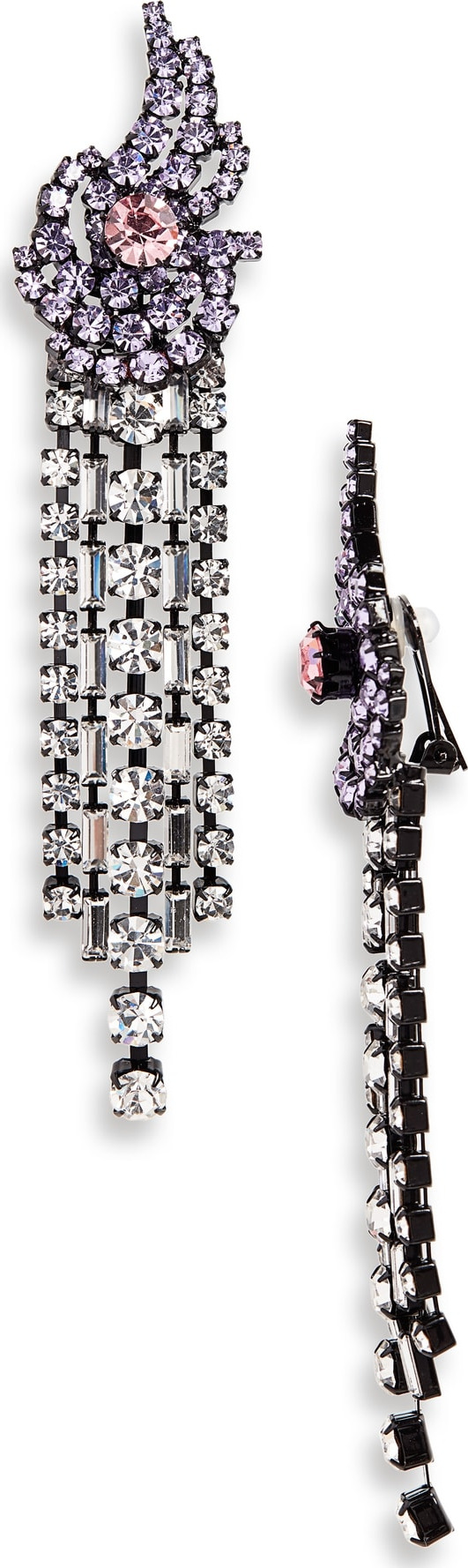 Ashley Williams Away Fall Crystal Earrings