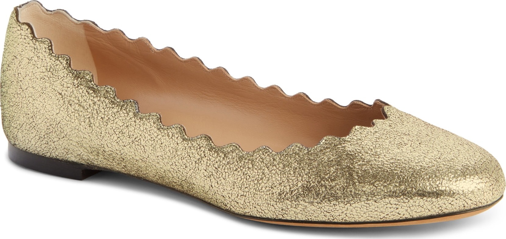 Chloe 'Lauren' Scalloped Ballet Flat Chloe 'Lauren' Scalloped Ballet Flat