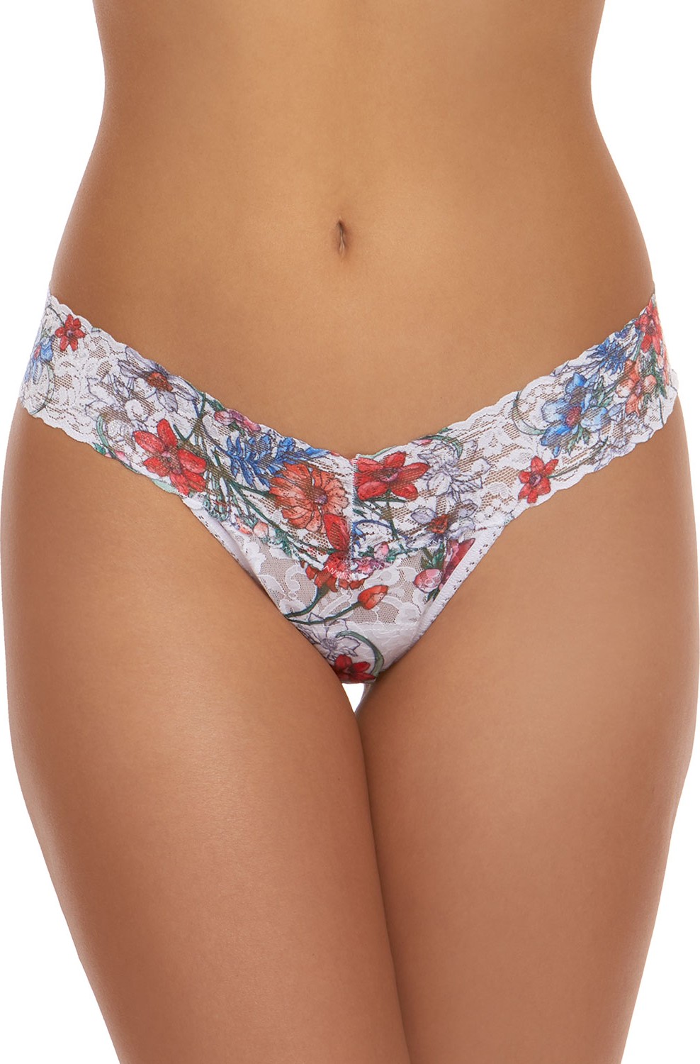 Hanky Panky Cruise Fleur Low-Rise Lace Thong