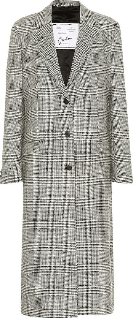 Giuliva Heritage Collection The Tatjana checked wool coat