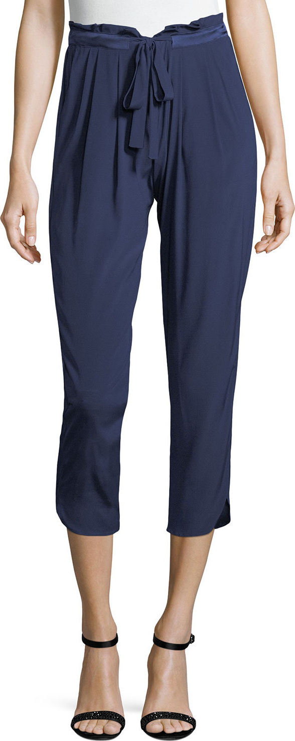 Ramy Brook Allyn Drawstring-Waist Jogger Pants