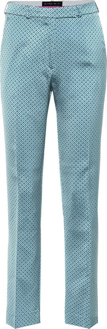 Etro Satin jacquard pants